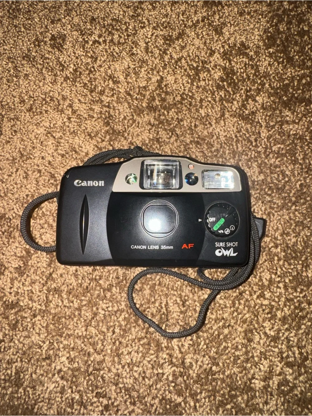 Canon Sure Shot Owl Film Camera